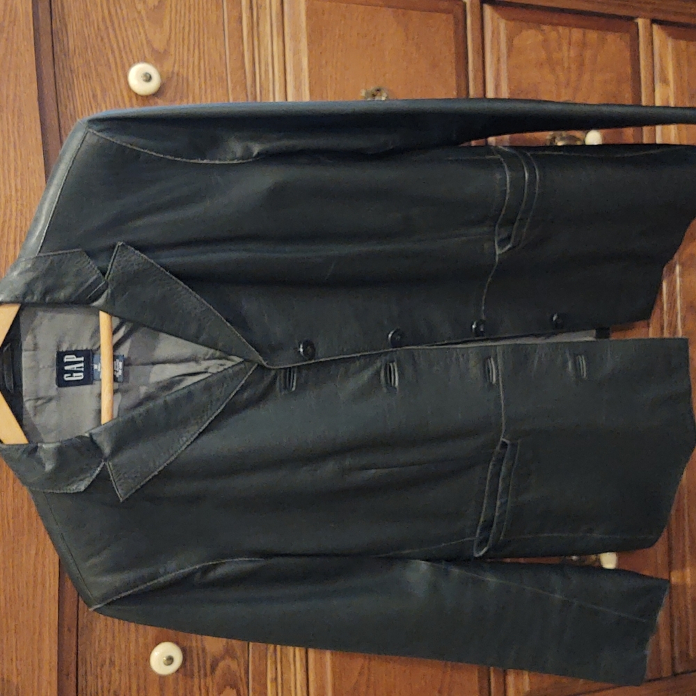 Gap leather jacket